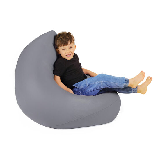 PLUSH NEST Sako bag chair, grey, outdoor, waterproof, size S